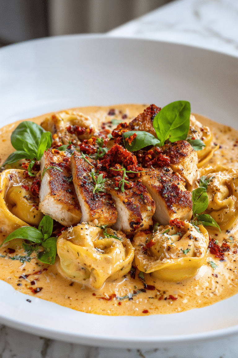 Marry Me Chicken Tortellini